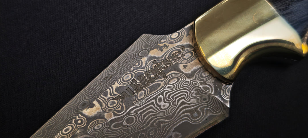 Couteau outdoor Hibben avec étui cuir