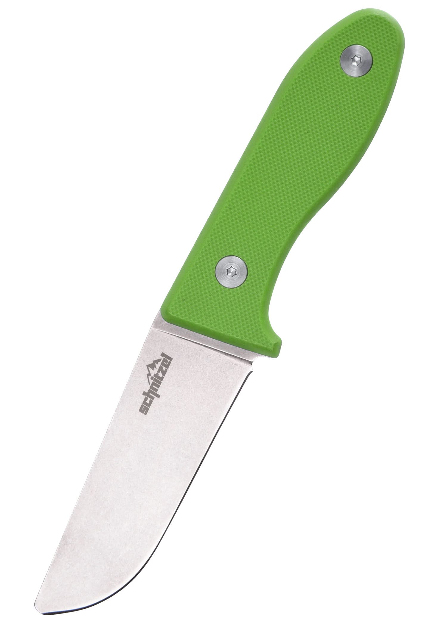 Schnitzel UNU SNL-01G – couteau de sculpture enfant G10 vert
