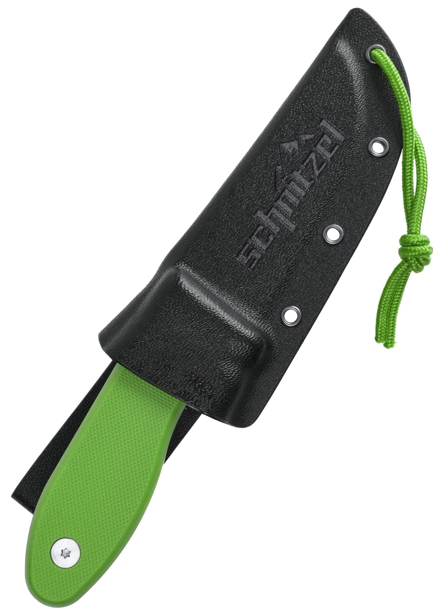 Schnitzel UNU SNL-01G – manche G10 vert profilé