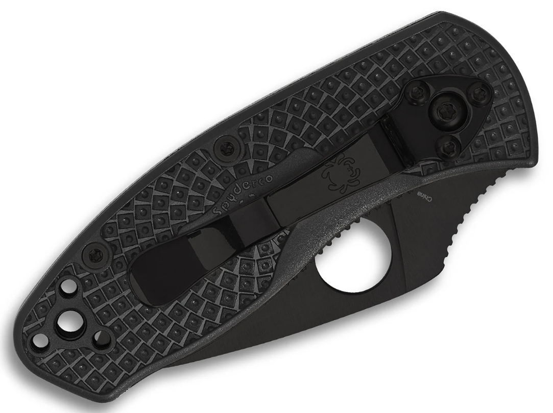 Spyderco C148PBBK Ambitioniert, FRN Black Blade