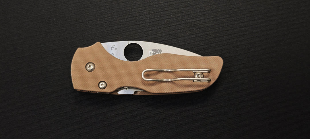 Spyderco Lil’ Native Brown G-10 – CPM-15V Sprint Run Couteau pliant Edition Limitée