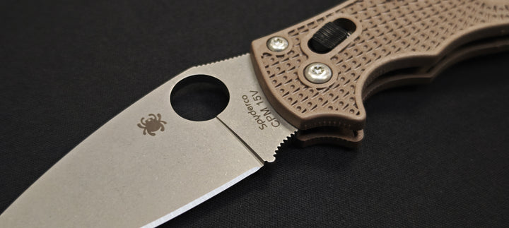 Spyderco Manix 2 Sprint Run – Édition limitée Brown G10 - C101PBN15V2