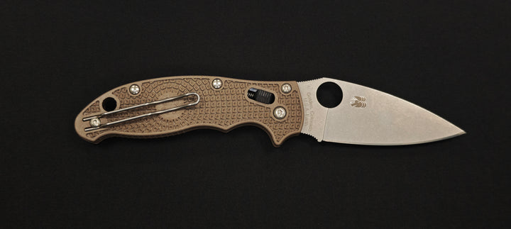 Spyderco Manix 2 Sprint Run – Édition limitée Brown G10 - C101PBN15V2