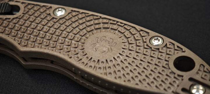 Spyderco Manix 2 Sprint Run – Édition limitée Brown G10 - C101PBN15V2