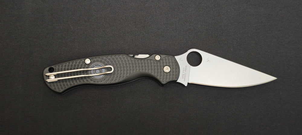 Spyderco Paramilitary 2 G1 noir coutellerie marcin 