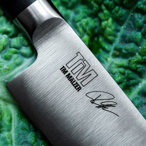 Kai Tim Mälzer Kamagata TMK-0710 ( TMK0710 ) Couteau de chef hybride , Lame 20,0 cm, Poignée 10,9 cm