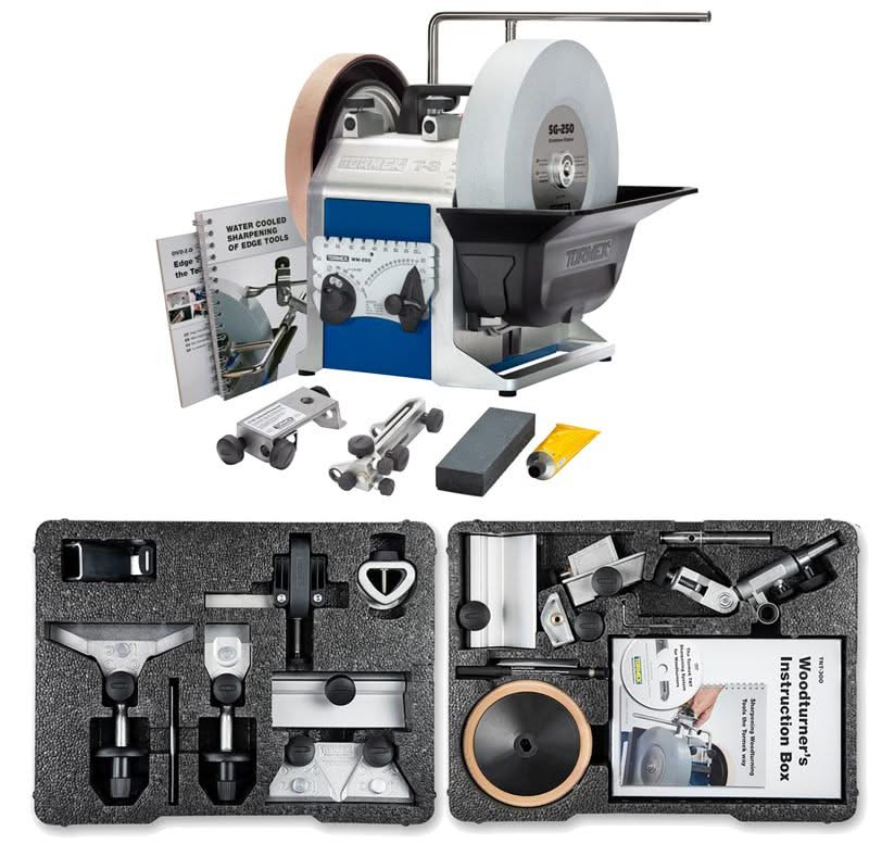 Tormek T-8 Original avec kits HTK-906 et TNT-808, pack complet d’affûtage.