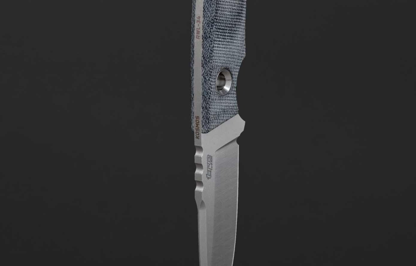 Couteau fixe TRC avec étui Kydex