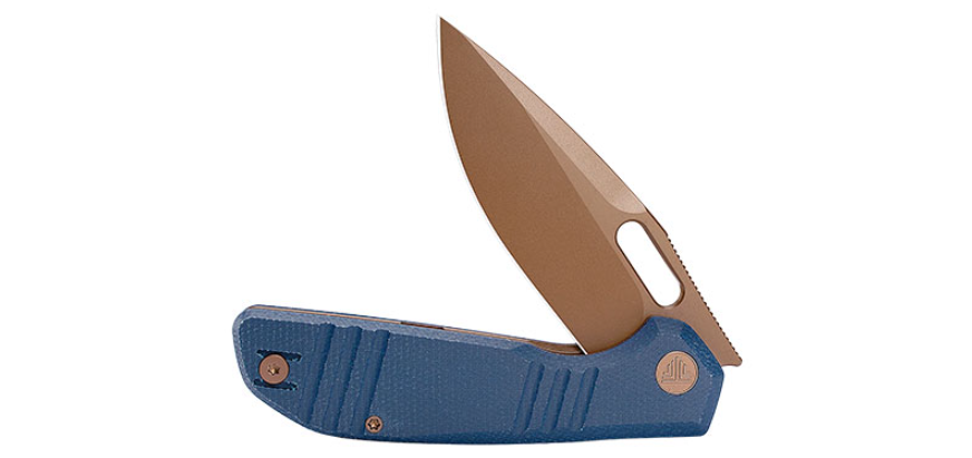 Couteau pliant Trivisa Gecko-LM avec lame en acier 14C28N.