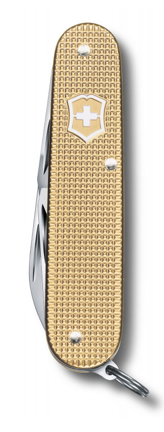 Victorinox 0.2601.L19 Cadet Alox Champagne Gold Limited Edition 2019 – Couteau Suisse Alox 9 Fonctions Champagne Gold 2019