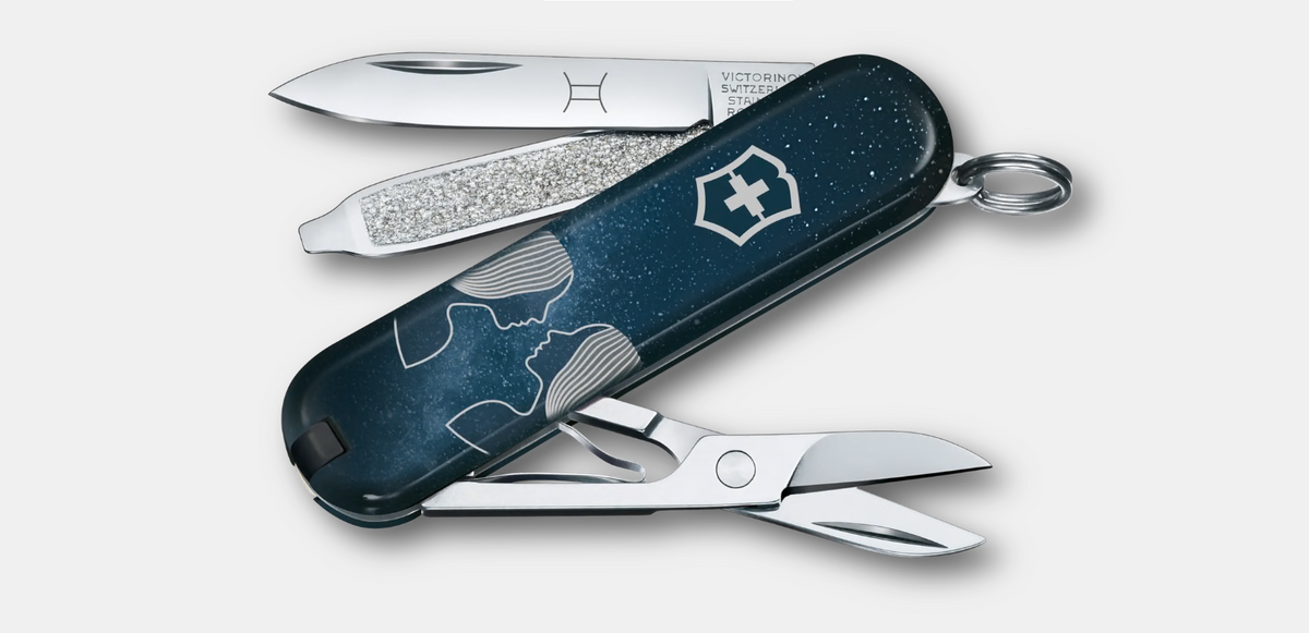 Couteau suisse Victorinox Classic SD Gémeaux référence 0.6223.2GEM.