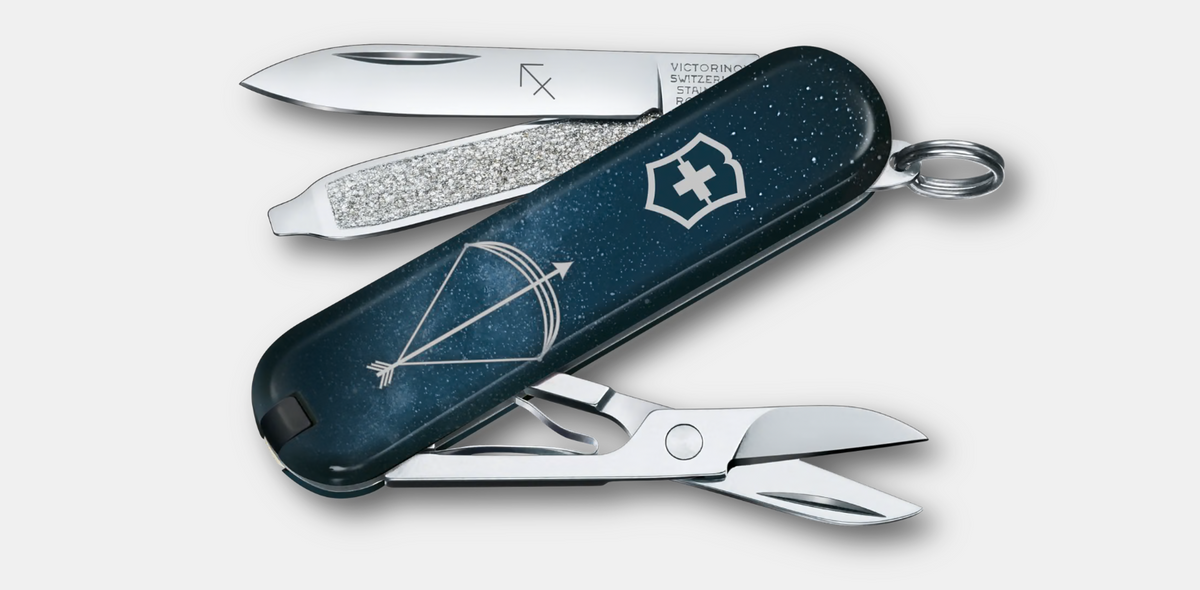 Couteau suisse Victorinox Classic SD Sagittaire référence 0.6223.2SAG.