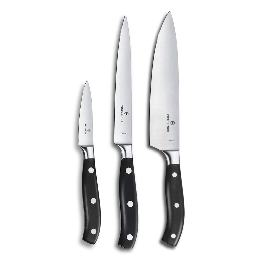 Victorinox 7.7243.3 Série Grand Maître Set cuisine 3 pieces - Coutellerie Marcin