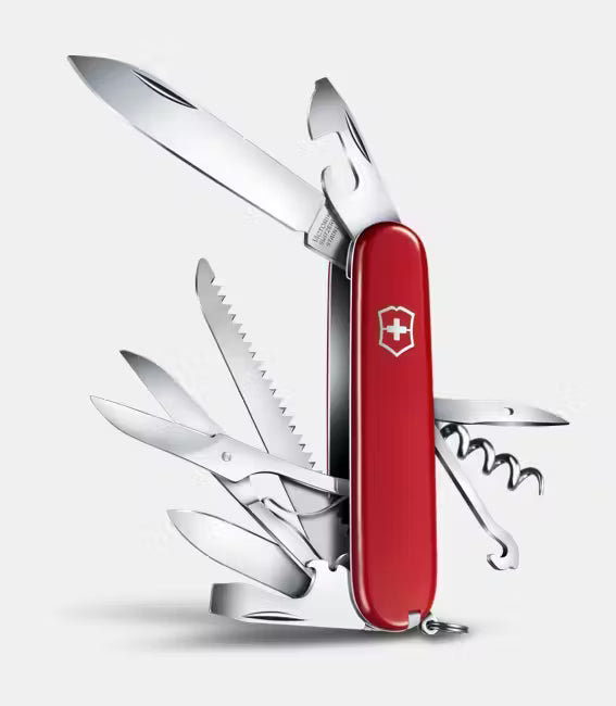 Victorinox Huntsman 1.3713 rouge – couteau suisse 15 fonctions