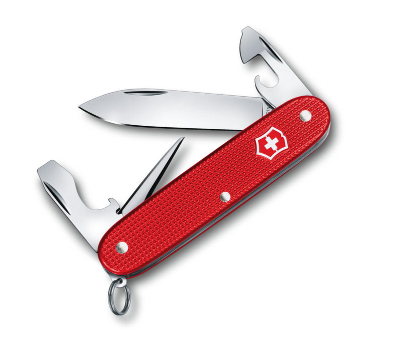Victorinox 0.8201.L118 Couteau Suisse Pioneer Alox Berry Red Édition Limitée 2018