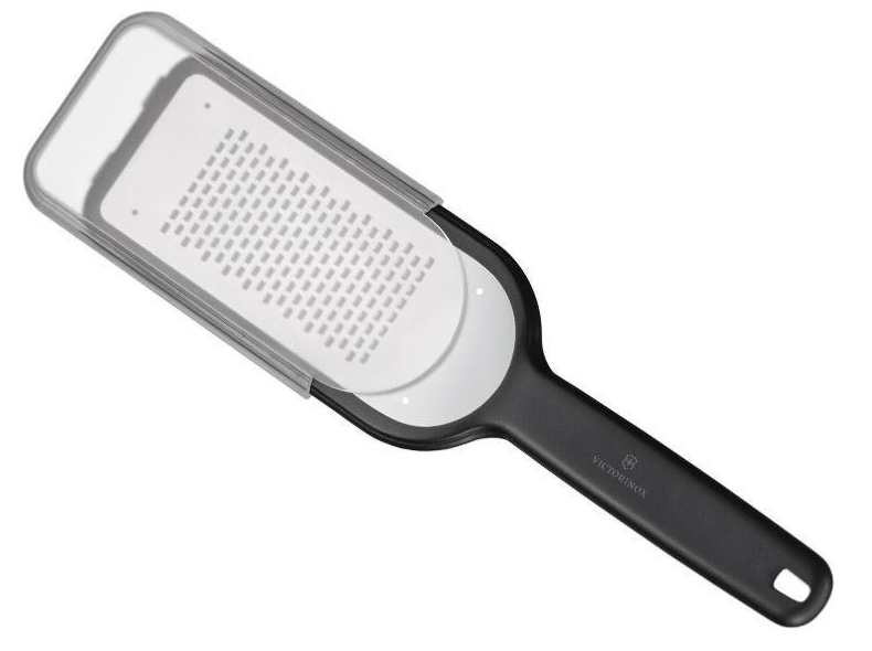 Râpe Victorinox à grain fin en acier inoxydable.