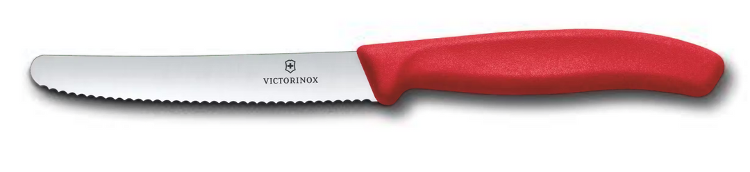 Victorinox Swiss Classic 11 cm – Couteau à tomates & de table Chili‑Red (réf. 6.7831.C1) Vendu à la pièce