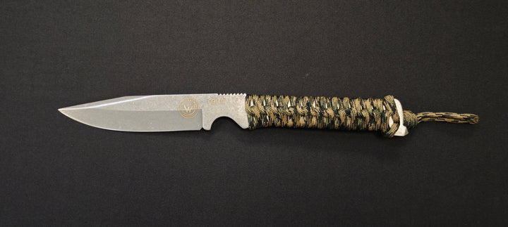 WILD TECH 4 – Couteau tactique SANDVIK 14C28N avec brise-vitre manche Paracorde & étui Kydex - 20ème anniversaire - Numéroté : 09/40