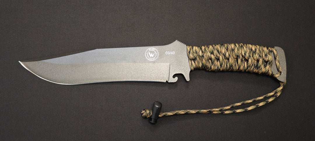 Couteau Bowie Collector 20 ans – Wildsteer Edition Limitée - Numéroté : 03/40