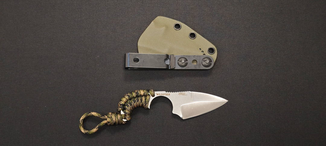 Wildsteer Krill – Édition Limitée 20ᵉ Anniversaire - Lame Brossée - Numéro : 14/40