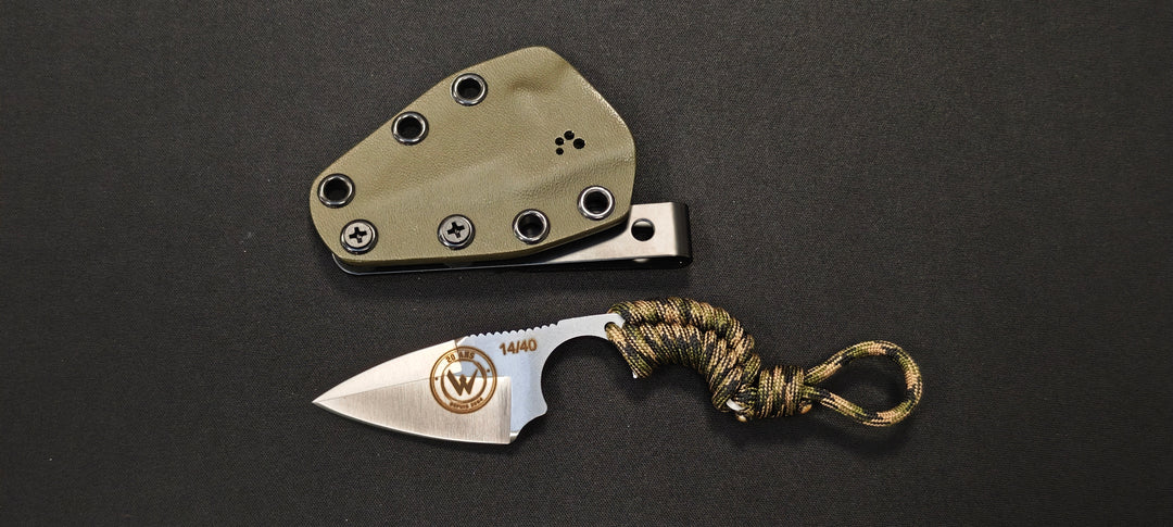 Wildsteer Krill – Édition Limitée 20ᵉ Anniversaire - Lame Brossée - Numéro : 14/40