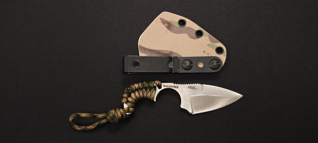 Wildsteer Krill – Édition Limitée 20ᵉ Anniversaire - Lame Brossée - Numéro : 03/40