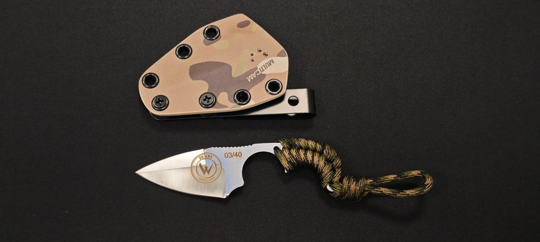 Wildsteer Krill – Édition Limitée 20ᵉ Anniversaire - Lame Brossée - Numéro : 03/40