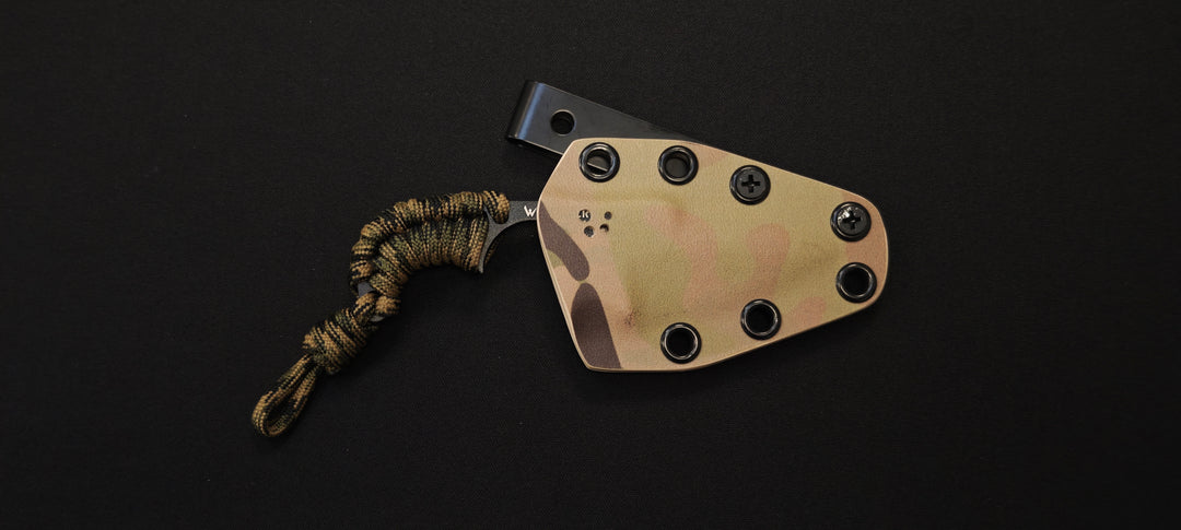 Wildsteer KRILL – Couteau Collector 20ᵉ Anniversaire, Lame Évidée et Manche Époxy - Numéro 21/40