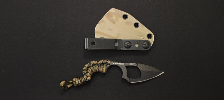 Wildsteer KRILL – Couteau Collector 20ᵉ Anniversaire, Lame Évidée et Manche Époxy - Numéro 21/40