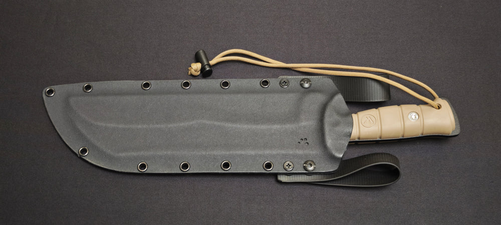Machette Wildsteer JUNGLE lame époxy noire
