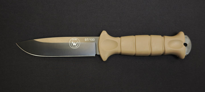 Couteau Wildsteer MT55 manche Tactiprène coyote