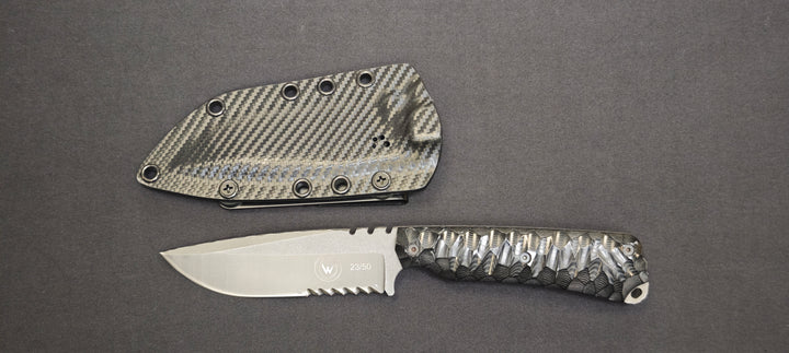 Couteau fixe Wildsteer SKELET édition limitée OSKEB13127TEK.