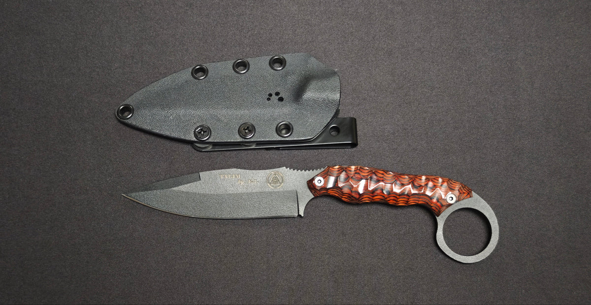 Wildsteer TALIM Toxifié UTALB13128TEK lame noire.