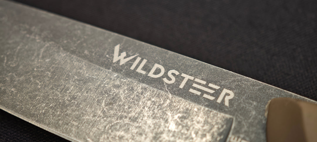Couteau bushcraft Wildsteer fabriqué en France.