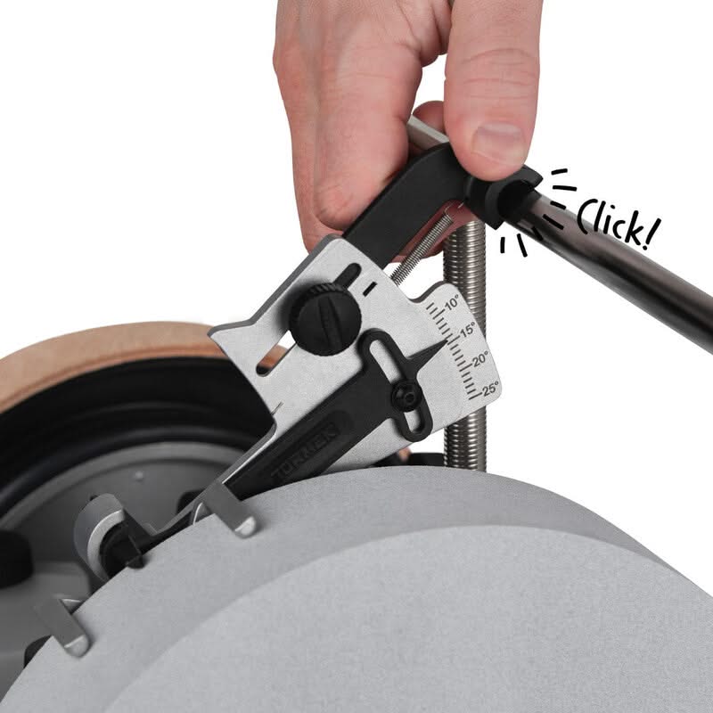 Tormek KS-123 – réglage de l’angle sur support universel