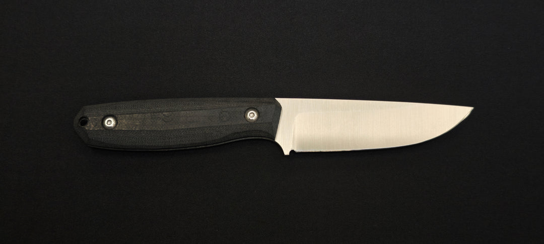 Za-Pas BE² lame Drop Point satinée