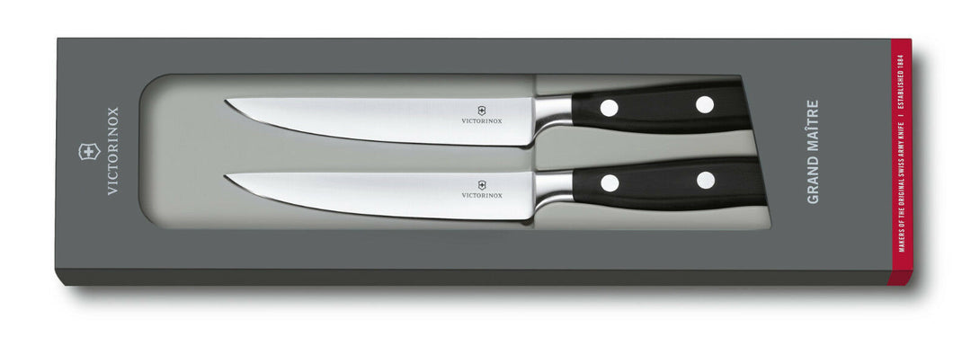 Victorinox 772422 Grand Maître Set couteaux à steak , 2 pièces 12cm