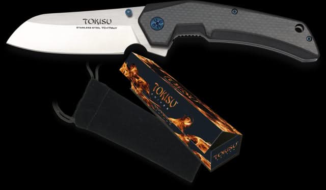 Tokisu 18448 Navaja G10 Lame de 10 cm -