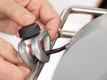 Tormek SVS-38, dispositif pour outils courts jusqu’à 38 mm.