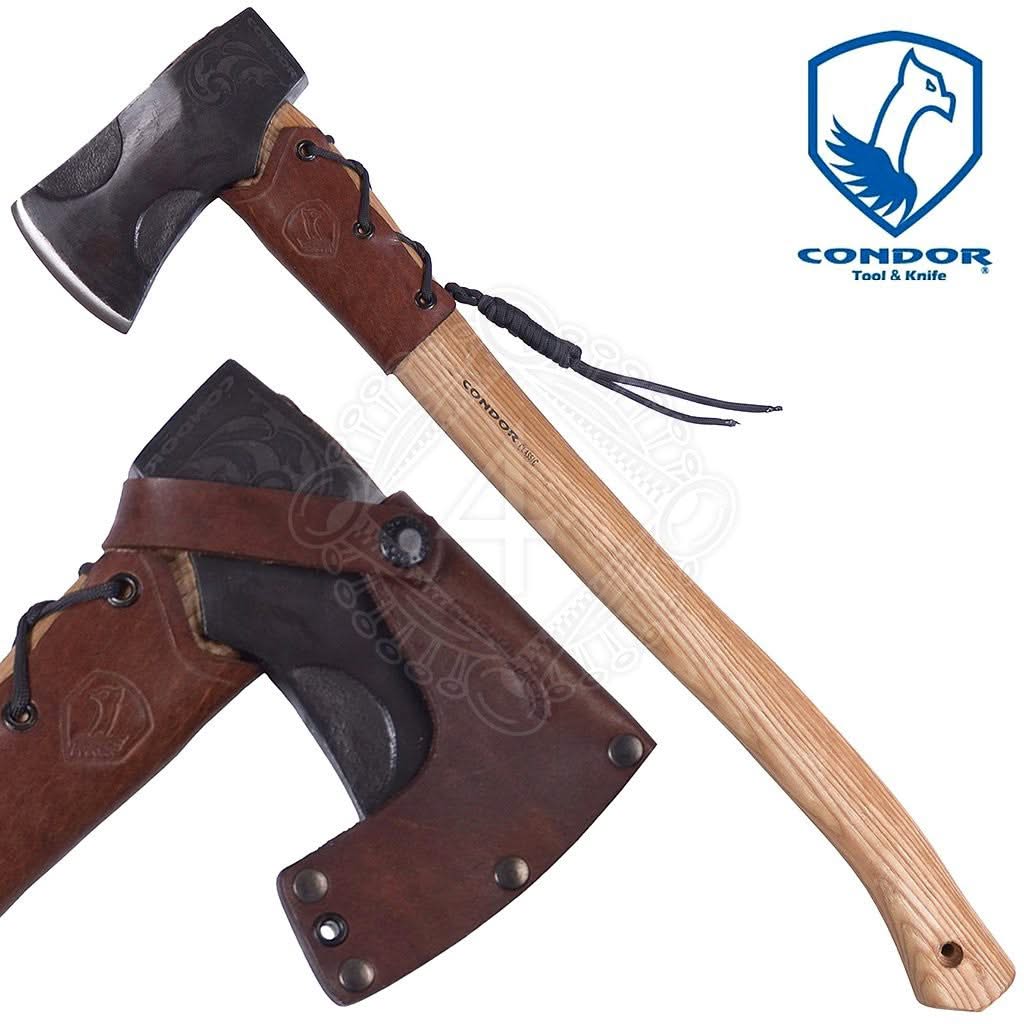 Hache Condor 62705 Cloudburst Axe avec manche en hickory