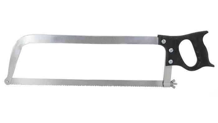 Scie à os inox 45 cm – scie manuelle de boucherie