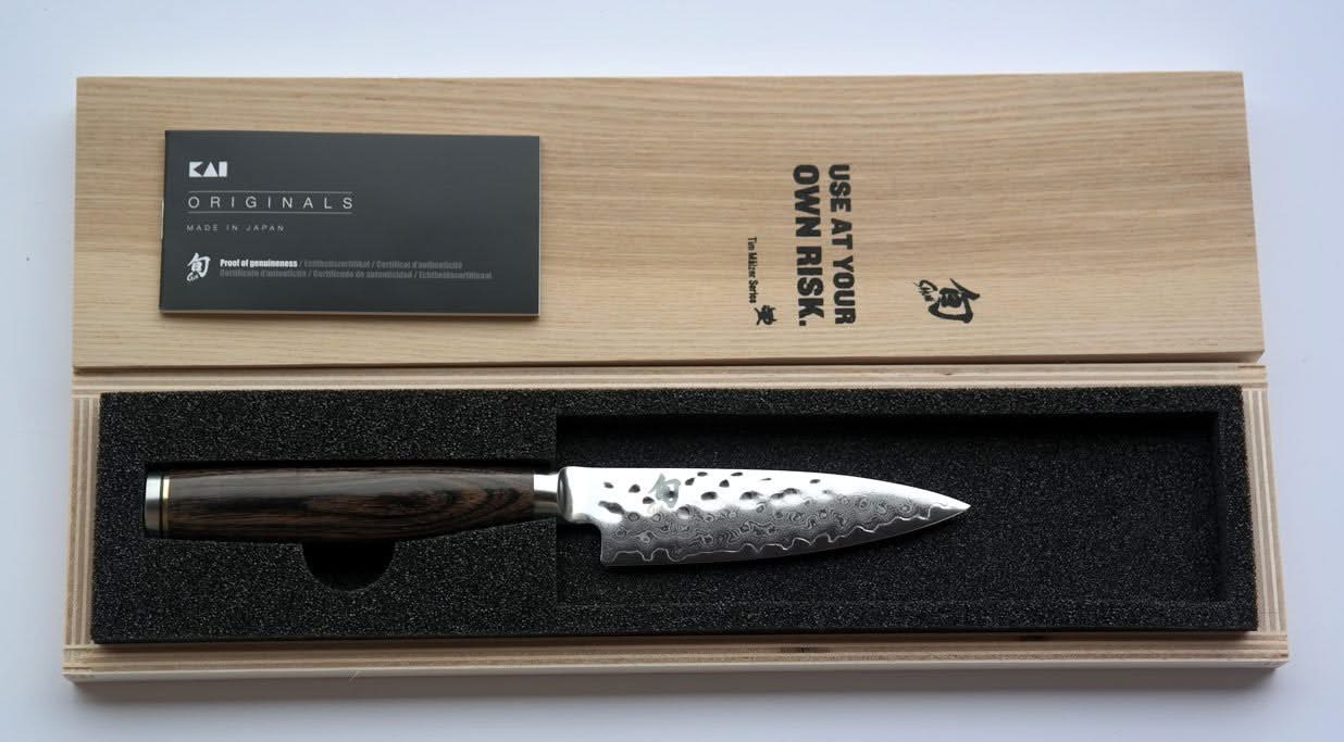 Kai TDM-1700 Shun Premier, couteau d’office et emballage