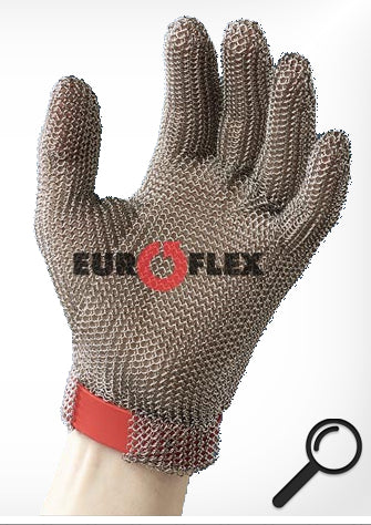 Euroflex 616553 L (9) Bleu Gant de protection avec mailles anti coupure - 