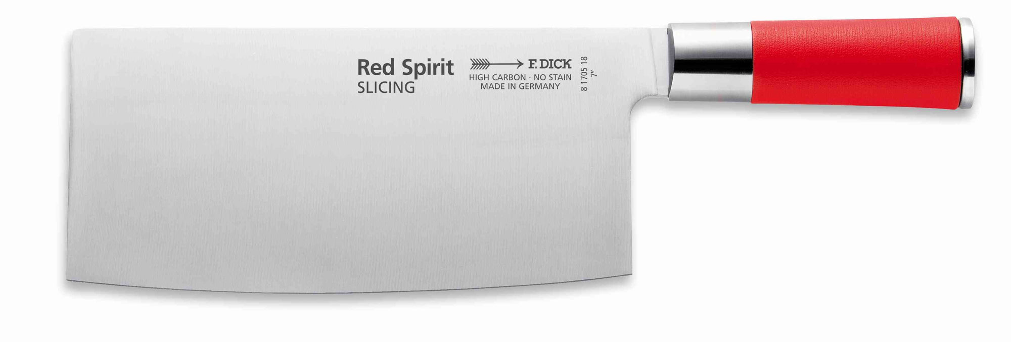 F. DICK Red Spirit, couteau chinois à trancher de 18 cm