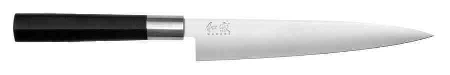 Couteau flexible à fileter KAI Wasabi Black 6761F, lame de 18 cm