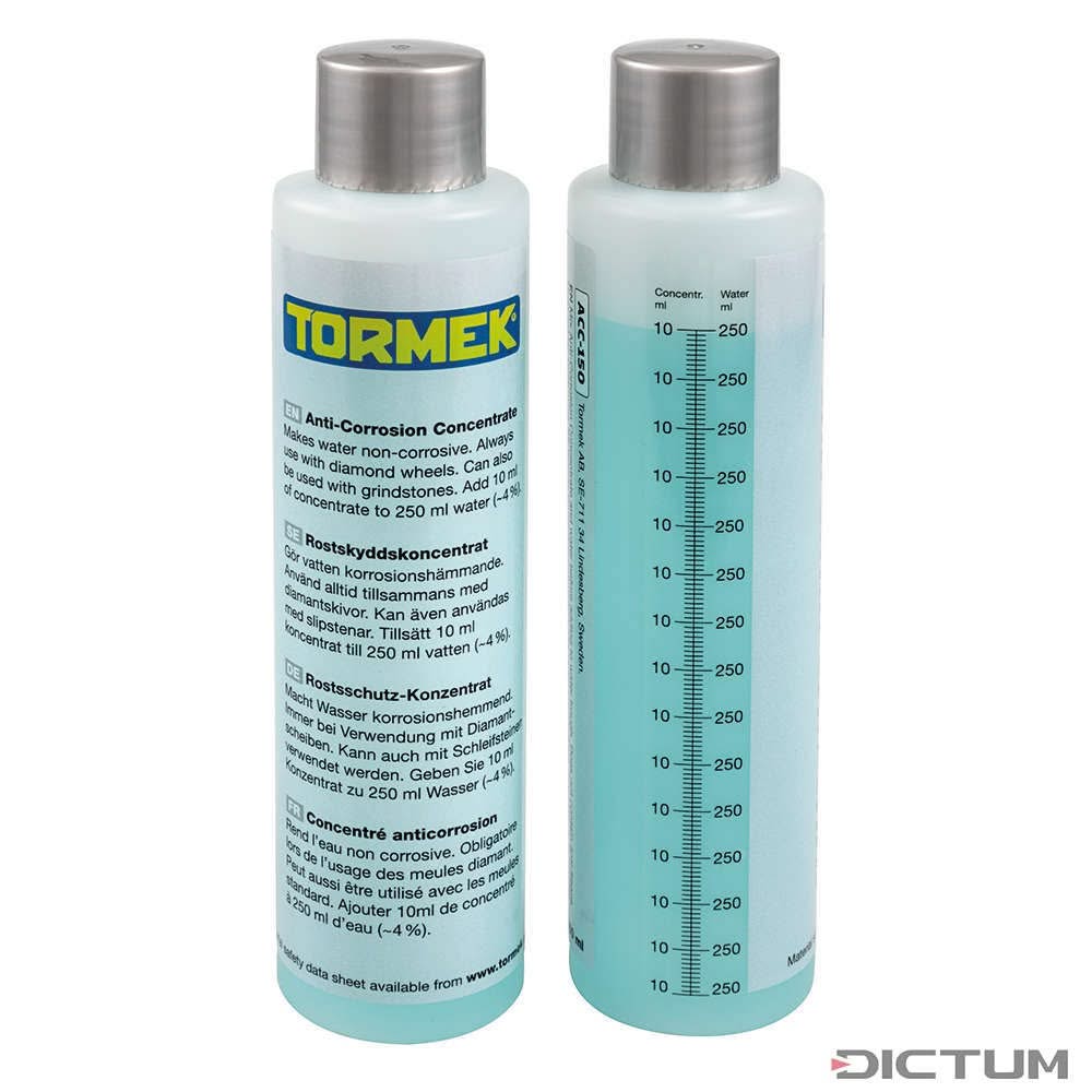 Tormek ACC-150 concentré anticorrosion, deux flacons de 150 ml.