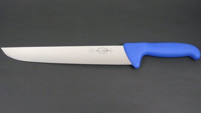 Couteau de boucher F. DICK ErgoGrip, lame 23 cm