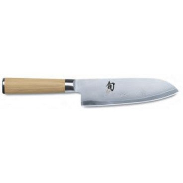 Kai DM0702W Shun Classic White Couteau Santoku lame de 16,5 cm - 