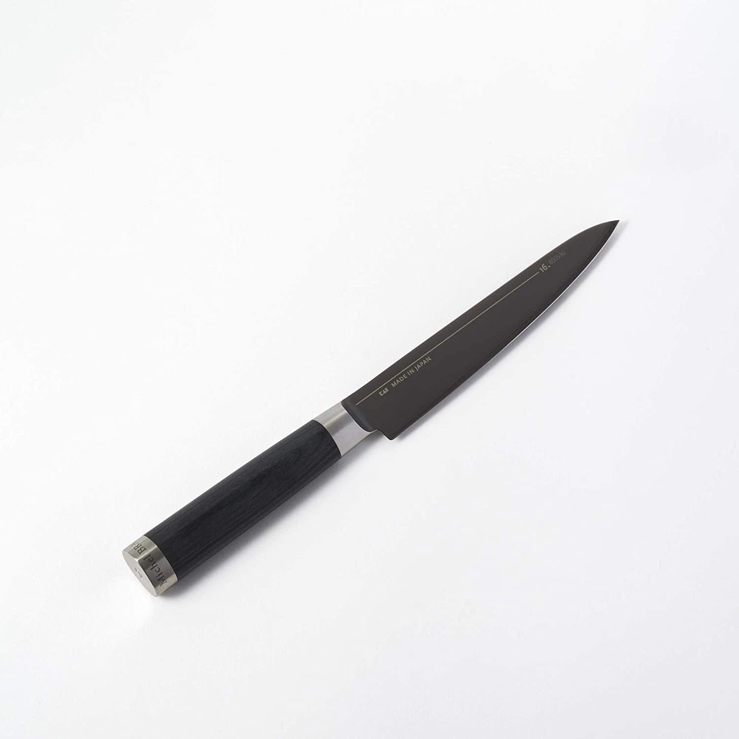 Couteau universel KAI Michel Bras BK-0002 à manche en pakka noir