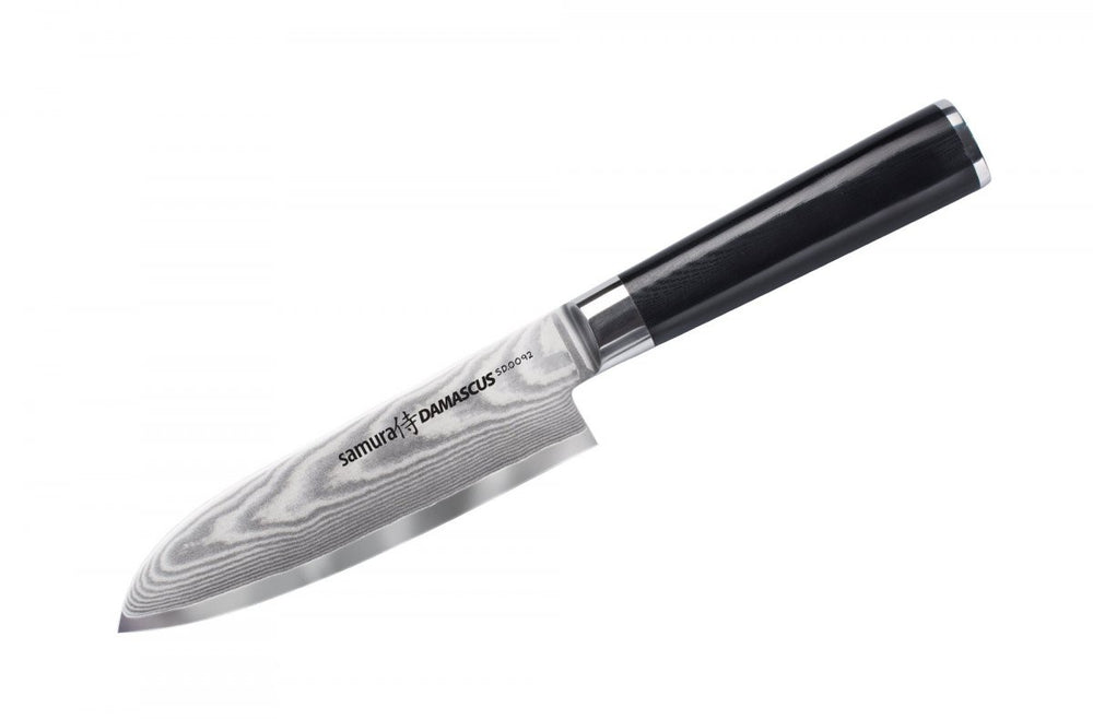 Samura Série Damascus Petit Couteau de chef Santoku Damas SD-0092 ( SD00-92 ) Lame de 14,5 cm - 